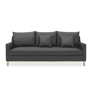 Minimalist Slate Gray Sofa