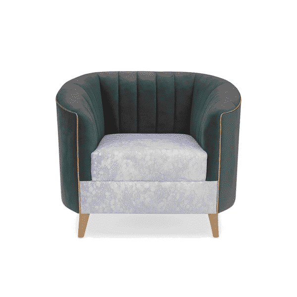 Two-Tone Tub Chair