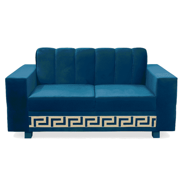 Greek Key Pattern Loveseat