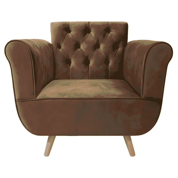 Retro Tufted Armchair